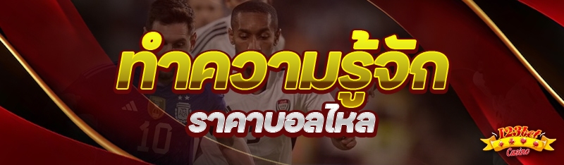ทำความรู้จัก ราคาบอลไหล